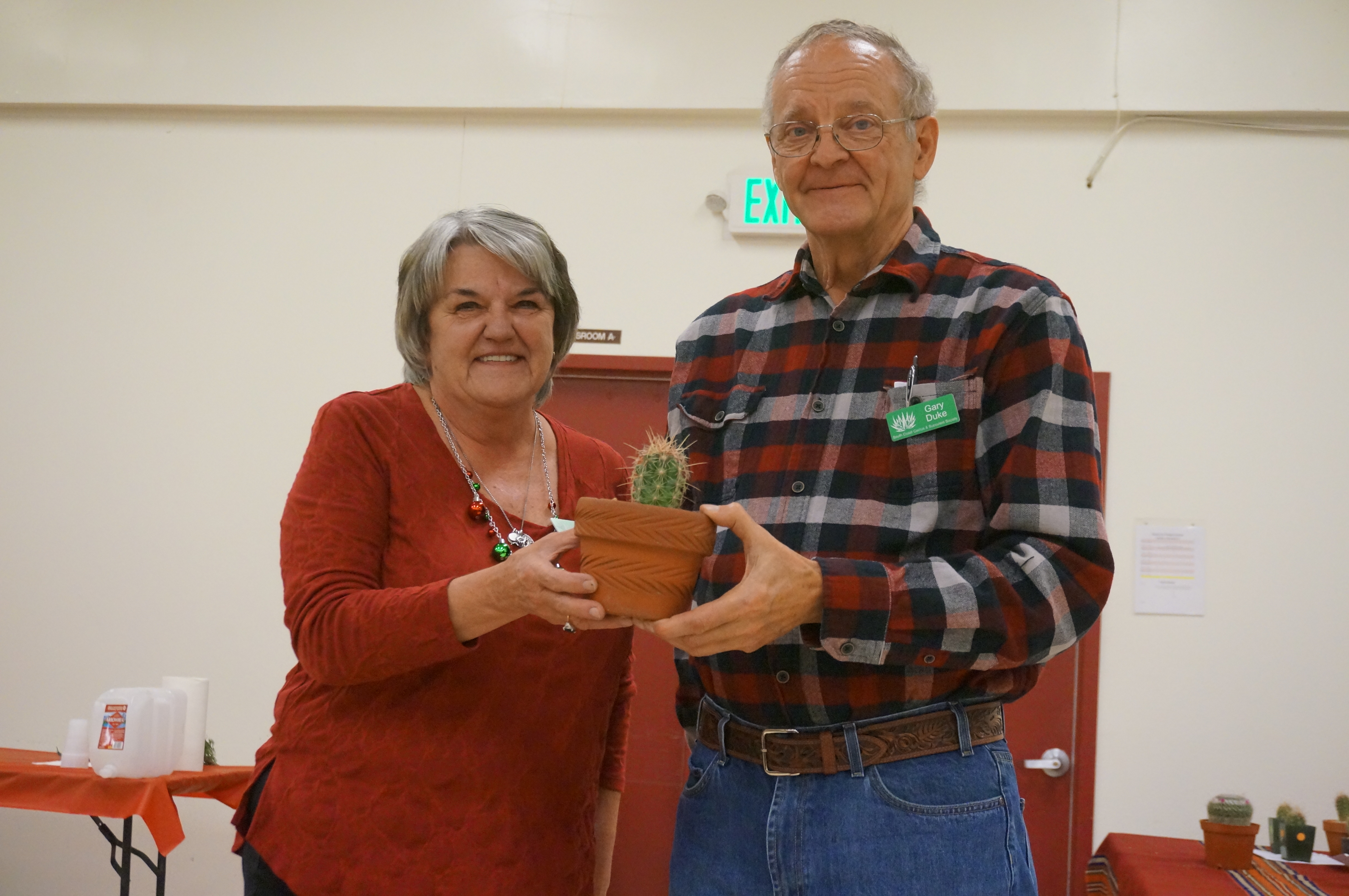 Carol winner of the best grown plant for 2018