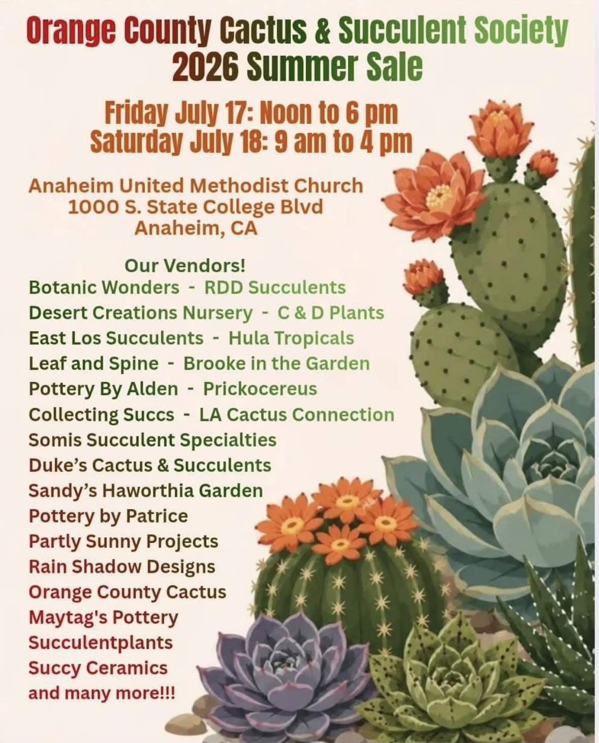 OC C&S Society Sale