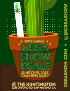 CSSA Show & Sale Flyer 2025
